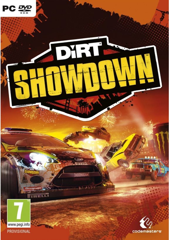 Portada oficial de DiRT Showdown PC