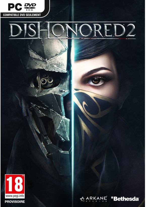 Portada oficial de Dishonored 2 PC
