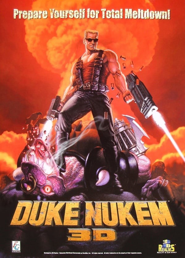 Portada oficial de Duke Nukem 3D  PC