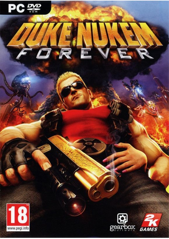 Portada oficial de Duke Nukem Forever PC