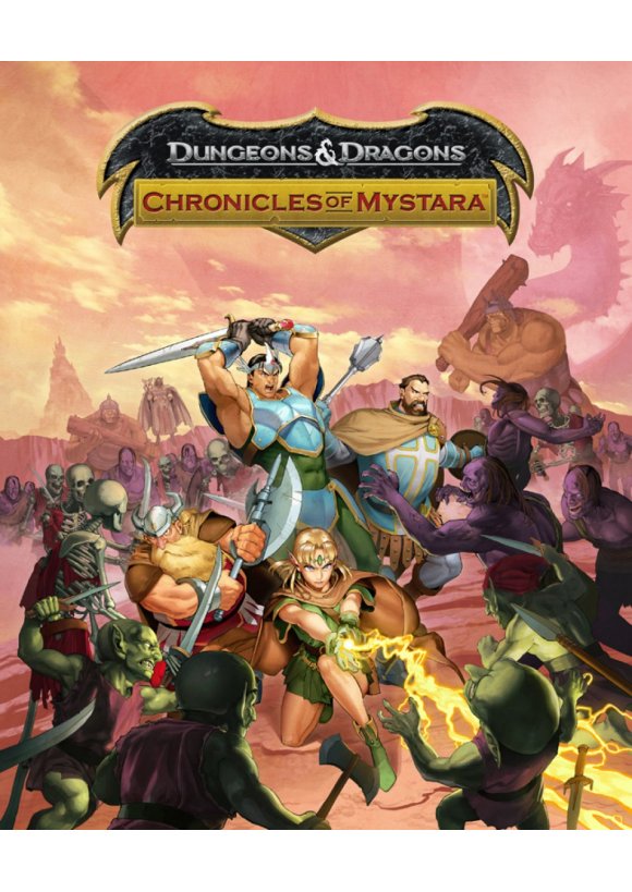 Portada oficial de Dungeons & Dragons Chronicles of Mystara PC