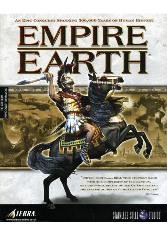Portada oficial de Empire Earth PC