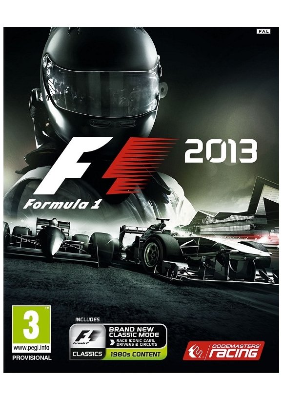 Portada oficial de F1 2013 PC