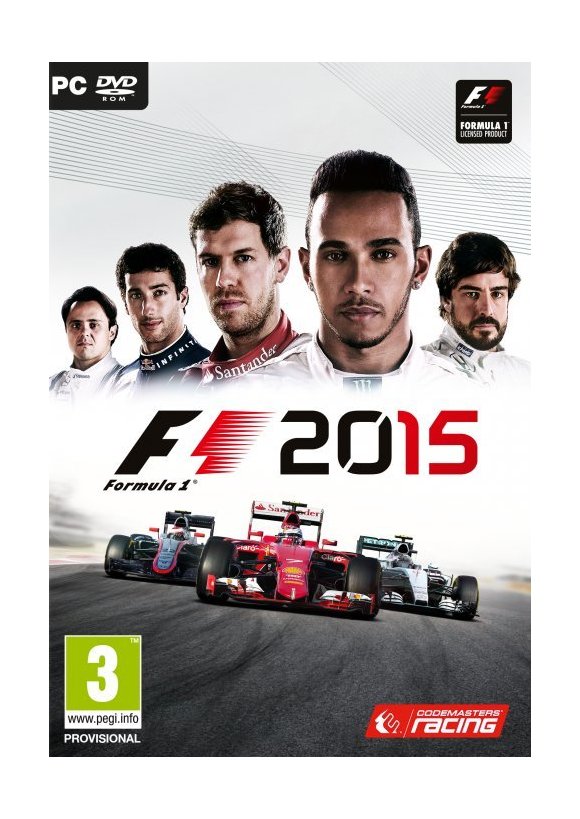 Portada oficial de F1 2015 PC