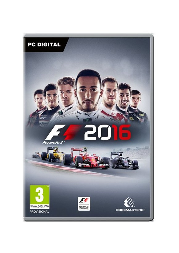 Portada oficial de F1 2016 PC