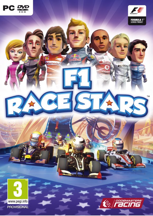 Portada oficial de F1 Race Stars PC
