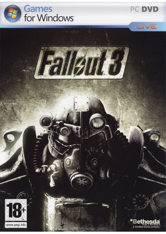 Portada oficial de Fallout 3 PC