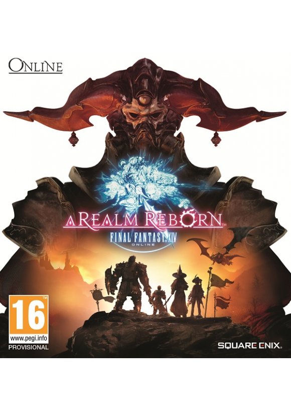 Portada oficial de Final Fantasy XIV: A Realm Reborn PC