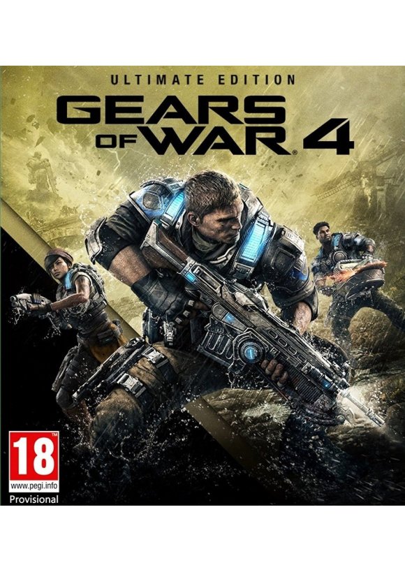 Portada oficial de Gears of War 4 PC