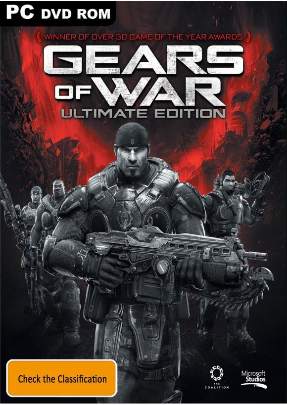 Portada oficial de Gears of War Ultimate Edition PC