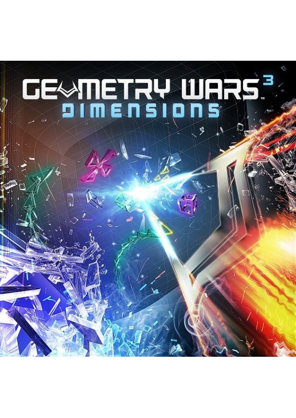 Portada oficial de Geometry Wars 3: Dimensions PC