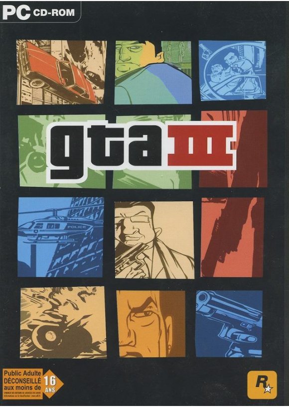 Carátula Grand Theft Auto III PC