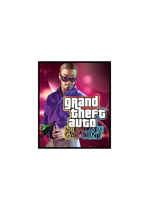 Portada oficial de Grand Theft Auto IV The Ballad of Gay Tony PC