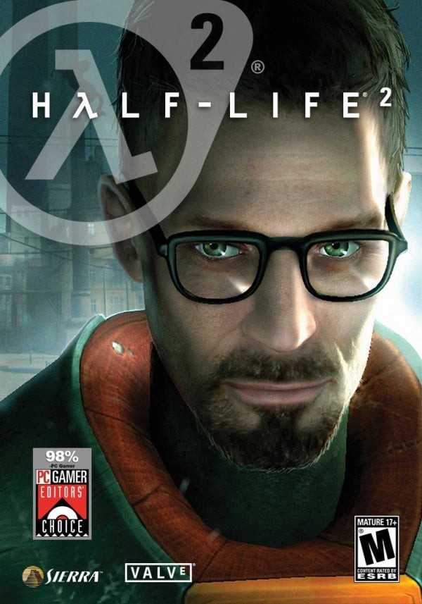 Portada oficial de Half-Life 2  PC
