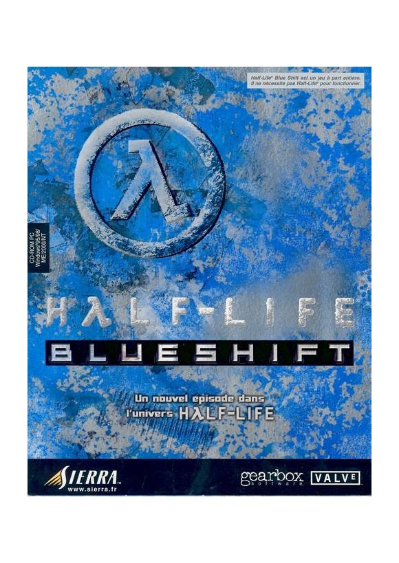 Portada oficial de Half-Life Blue Shift PC