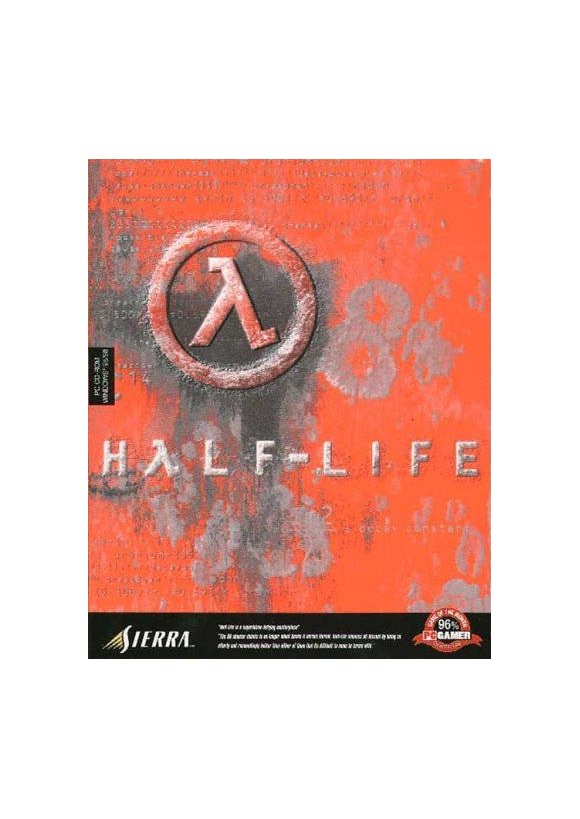 Portada oficial de Half-Life PC