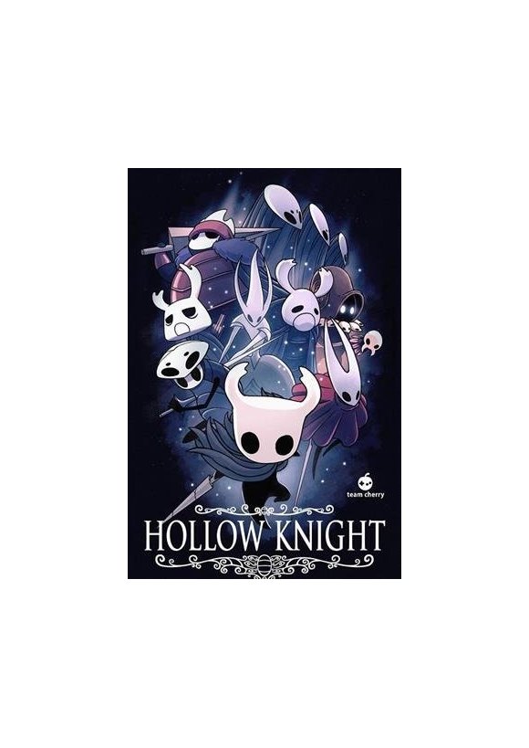 Portada oficial de Hollow Knight PC