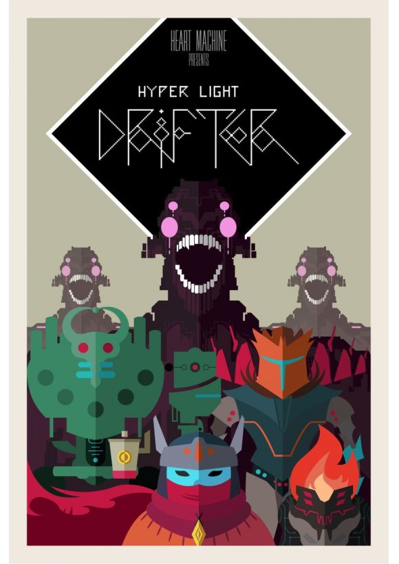 Portada oficial de Hyper Light Drifter PC