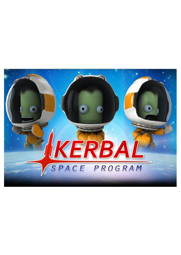 Portada oficial de Kerbal Space Program PC