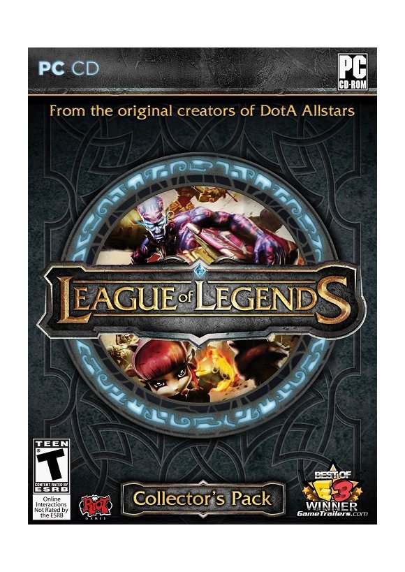 Portada oficial de League of Legends PC