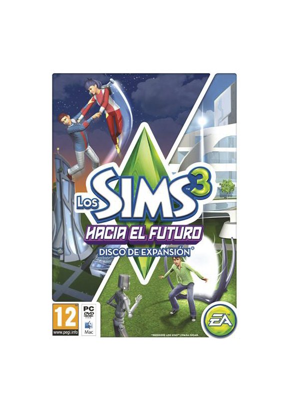Portada oficial de Los Sims 3 Hacia el Futuro PC