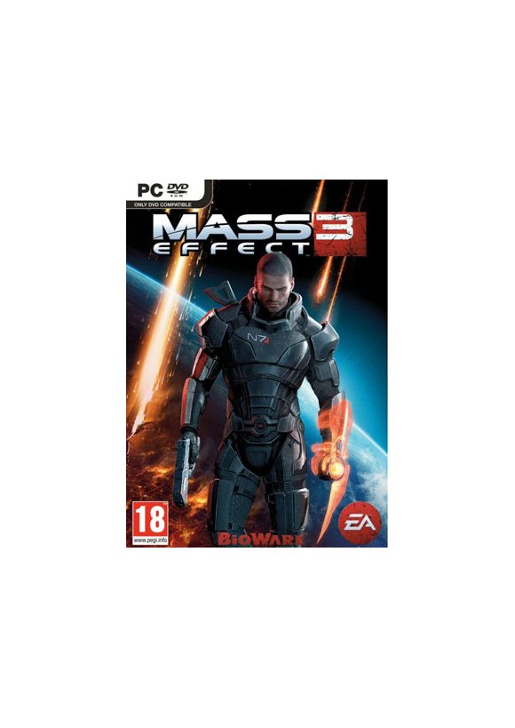 Portada oficial de Mass Effect 3 PC