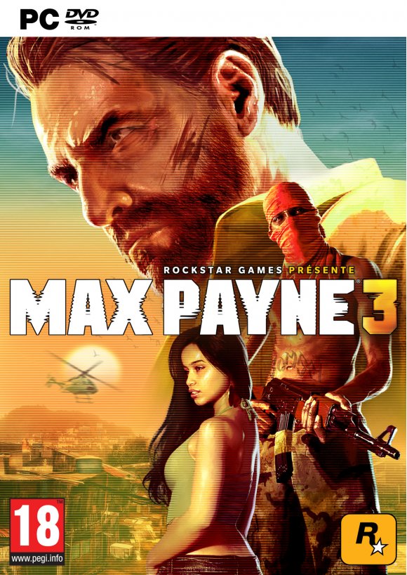Portada oficial de Max Payne 3 PC