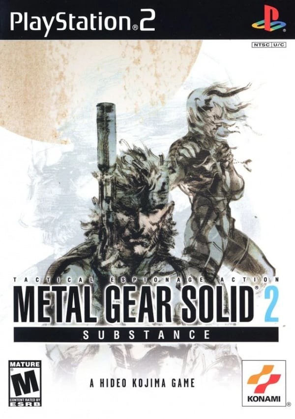 Portada oficial de Metal Gear Solid 2: Substance  PC