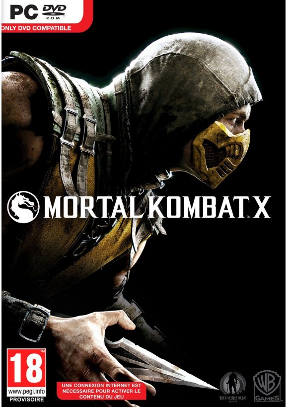 Portada oficial de Mortal Kombat X PC