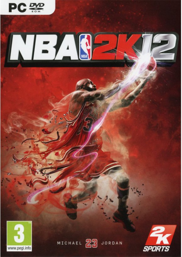 Portada oficial de NBA 2K12 PC