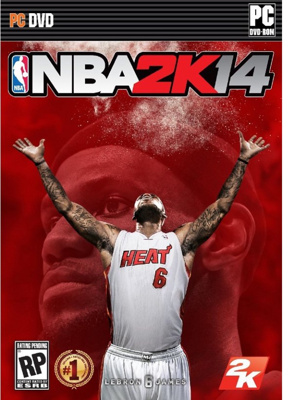 Portada oficial de NBA 2K14 PC