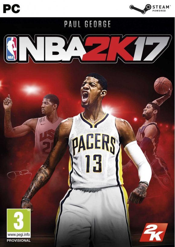 Portada oficial de NBA 2K17 PC