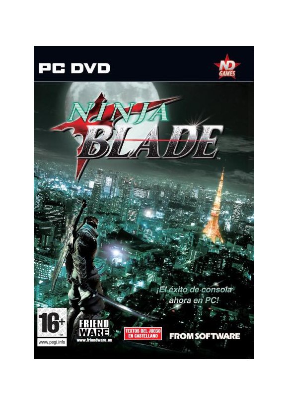 Portada oficial de Ninja Blade PC