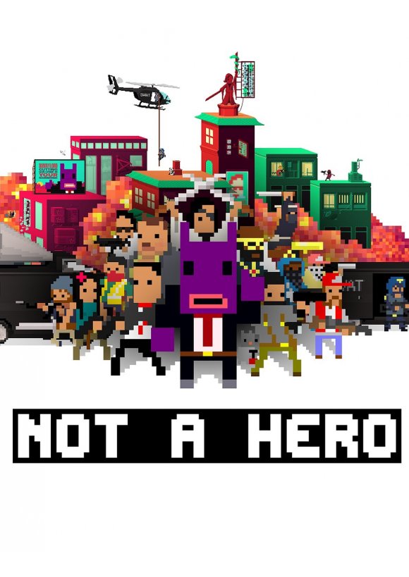 Portada oficial de Not A Hero PC