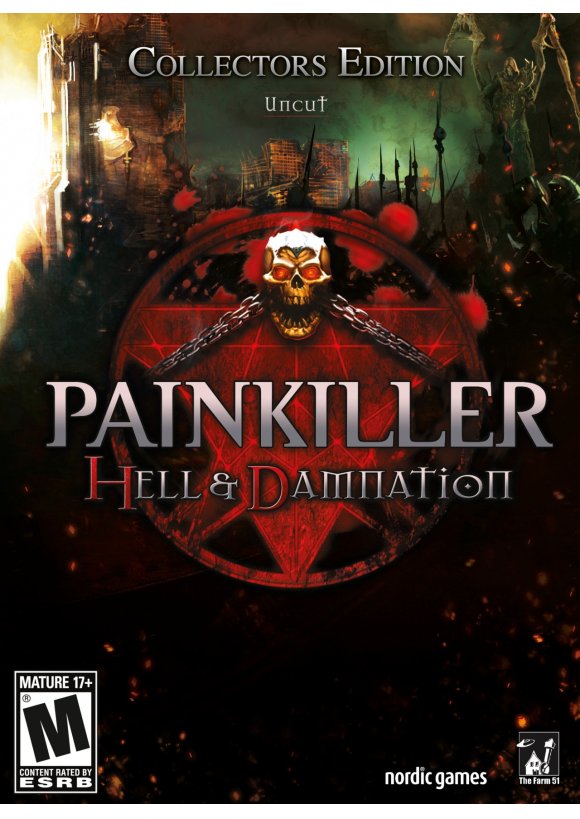 Portada oficial de Painkiller Hell & Damnation PC