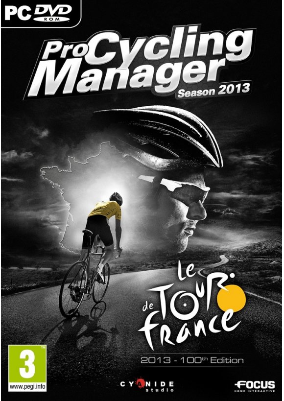 Portada oficial de Pro Cycling Manager 2013 PC