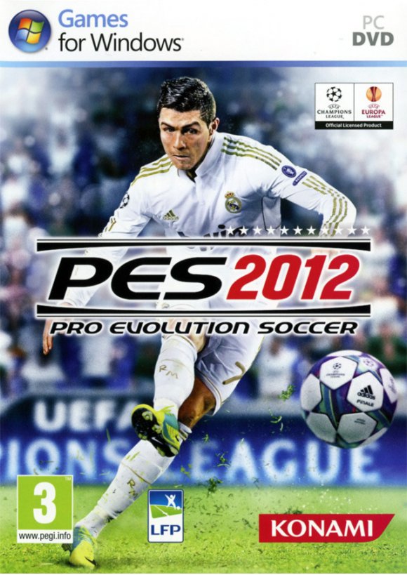 Portada oficial de Pro Evolution Soccer 2012 PC