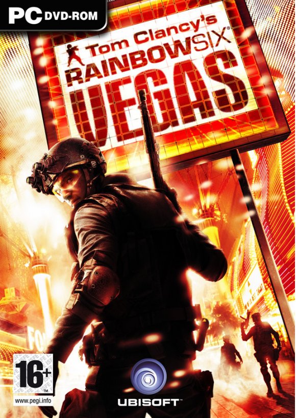 Portada oficial de Rainbow Six Vegas PC