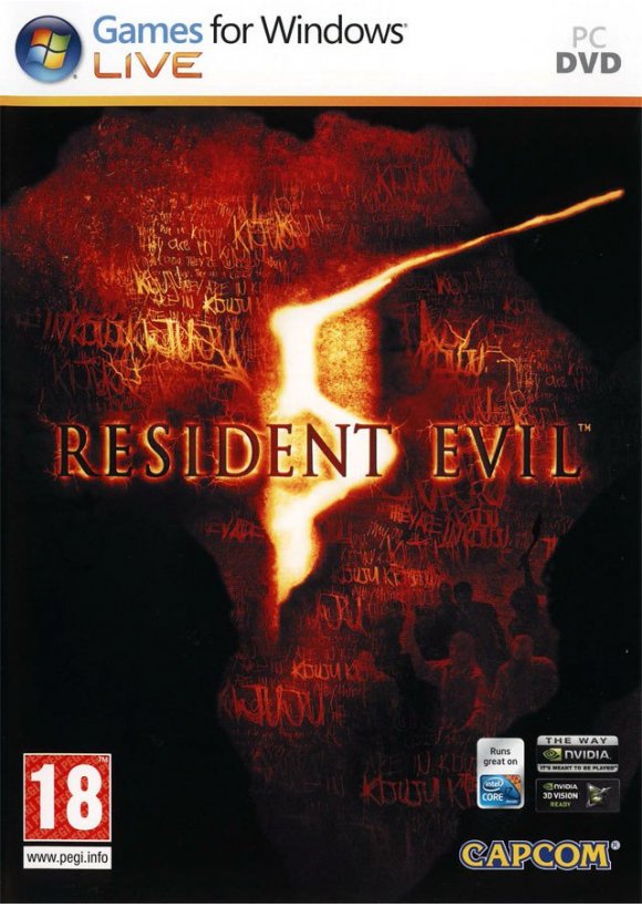 Portada oficial de Resident Evil 5 PC