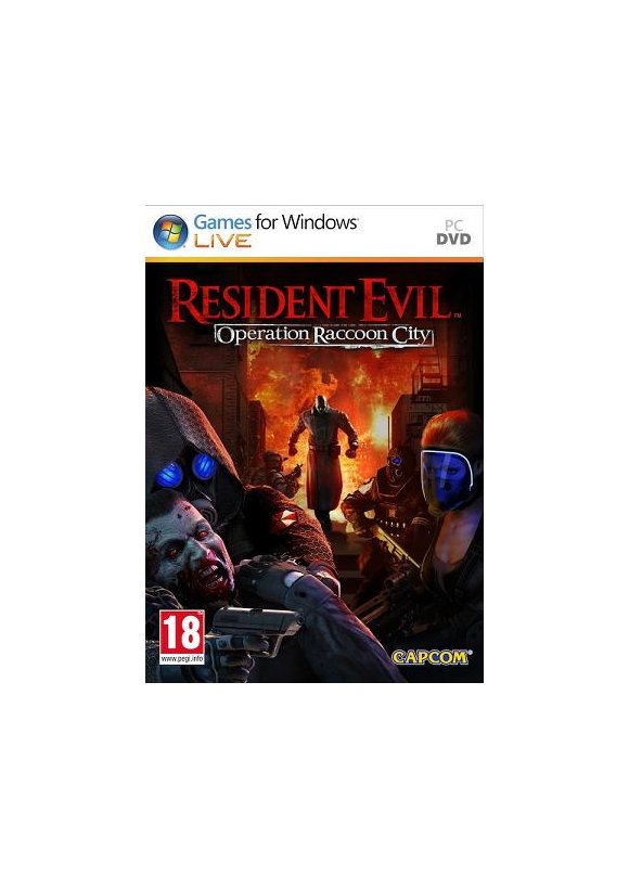 Portada oficial de Resident Evil Operation Raccoon City PC