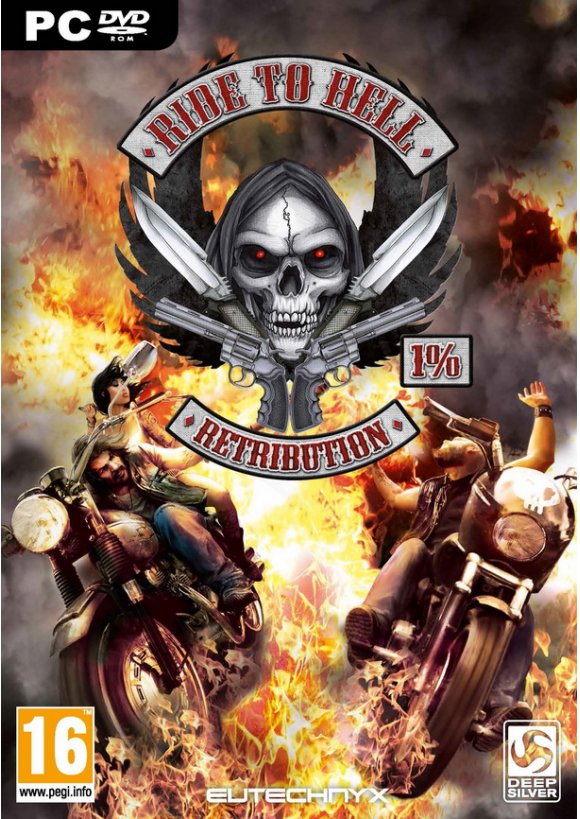 Portada oficial de Ride to Hell Retribution PC