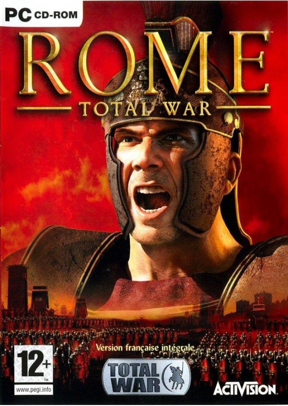 Portada oficial de Rome Total War PC