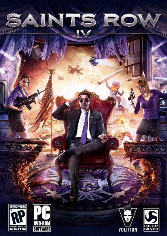 Portada oficial de Saints Row IV PC