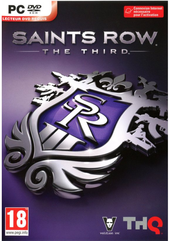 Portada oficial de Saints Row The Third PC