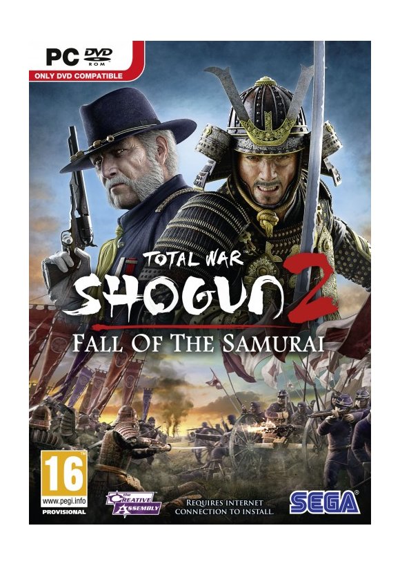 Portada oficial de Shogun 2 La caída de los Samurai PC