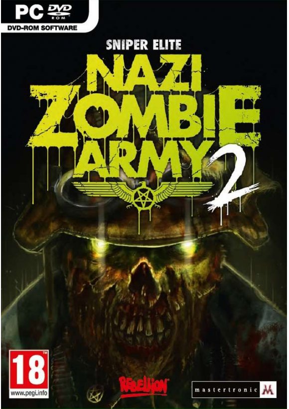 Portada oficial de Sniper Elite Nazi Zombie Army 2 PC