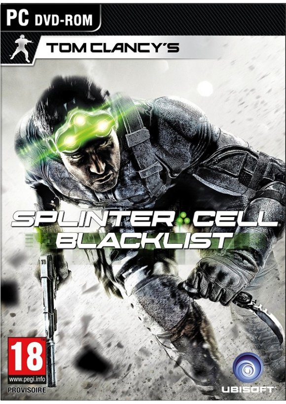 Portada oficial de Splinter Cell Blacklist PC