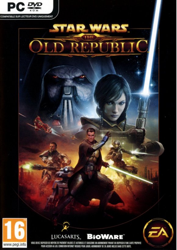 Portada oficial de Star Wars The Old Republic PC