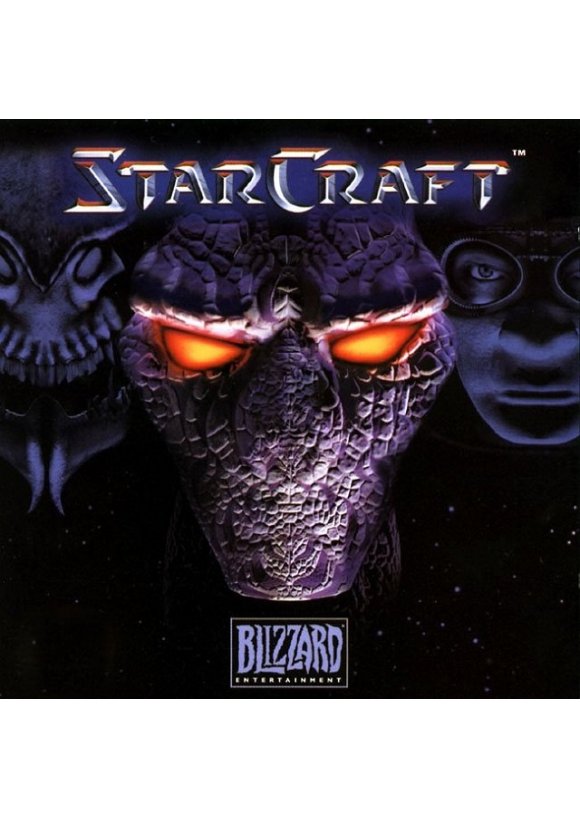 Portada oficial de StarCraft PC