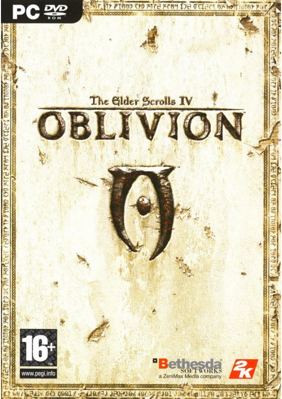 Portada oficial de The Elder Scrolls IV: Oblivion PC